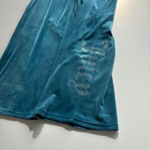 Juicy Couture Blue Velvet Sweatpants